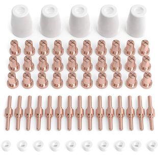 60 Pieces of Plasma Cutting Consumables for Cut40 50 Flashli