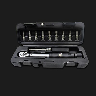 1/4 Bicycle Special Window Type Torque Wrench 10 Piece Set