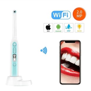 WiFi Wireless Dental Camera HD Intraoral Endoscope With 8 Le
