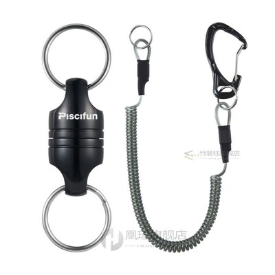 Magnetic Net Release Fly Fishing Tying Tool Equipment Alumin
