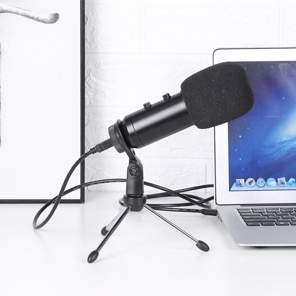 Chatting Gaming Podcast Recording USB Microphone Condenser