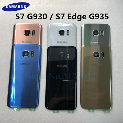 *Galaxy S7 G930F / S7 EDGE G935F Back Glass Battery Cover Re