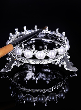 False Nail Art Plate Tips DIY Design Display Stand Golden R