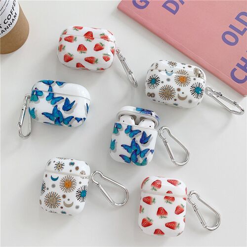 Abstract Sun print Earphone Case For Airpods Pro IMD Silico