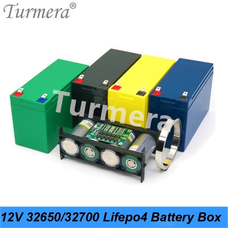 Turmera 32650 32700 Lifepo4 Battery Storage Box 4S 40A BMS