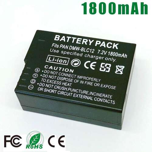 DMW-BLC12 DMW BLC12E BLC12PP BLC12 BP-DC12 Battery for Panas
