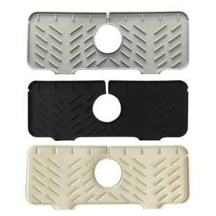 Rubber Drying Mat Sink Splash Guard for Kitchen Bathroom Bar