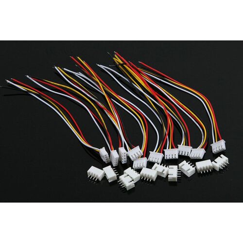 10Pcs 3S JST-XH Connector Adapter plug 4 Pin Servo Extension