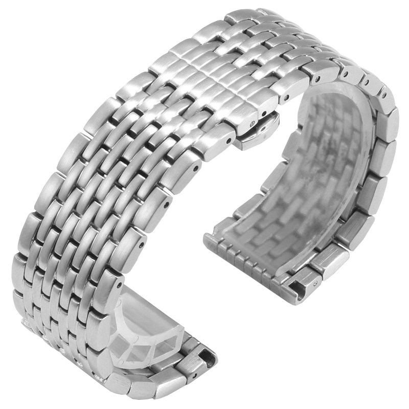 适配阿玛尼黑武士钢带AR60025/28 60008 60024精钢手表带男款22mm