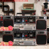 夏普收录音机GF 大齐推荐 老款 原装 800收录机 92品相性能无暇经典