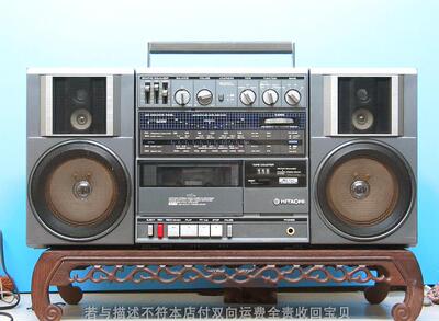 博古淘德 90品相日本经典日立收录音机TRK9100卡带播放机NO.967