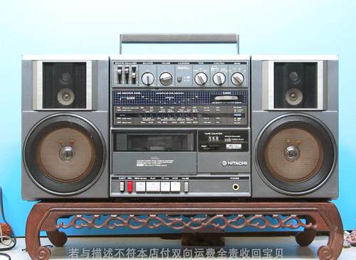 博古淘德 90品相日本经典日立收录音机TRK9100卡带播放机NO.967