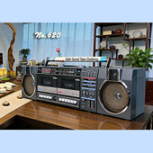 No.620性能无暇85品相原装 W22K老磁带播放机 进口三洋收录音机M