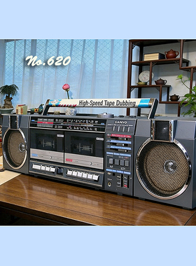 No.620性能无暇85品相原装进口三洋收录音机M-W22K老磁带播放机