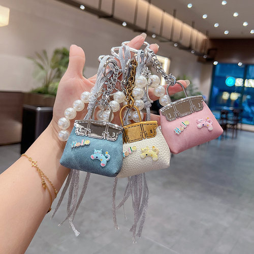 包包挂饰小猫包包汽车钥匙扣挂件