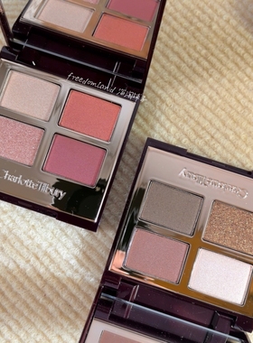 海淘CT四色眼影盘Bella Sofia焦糖琥珀色walk of noshame豆沙玫瑰