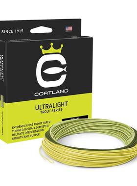 美国进口 Cortland ULTRALIGHT 溪流飞钓主线干式线鱼线 蜀国飞蝇