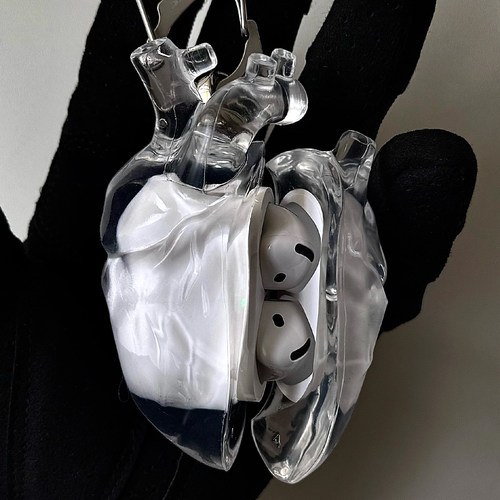 808FC心脏耳苹果机壳液态硅胶套