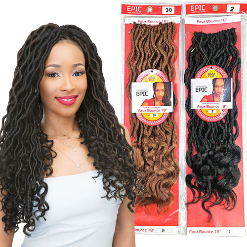 促销crochet faux locs twist非洲长卷接发辫子wave hair braids