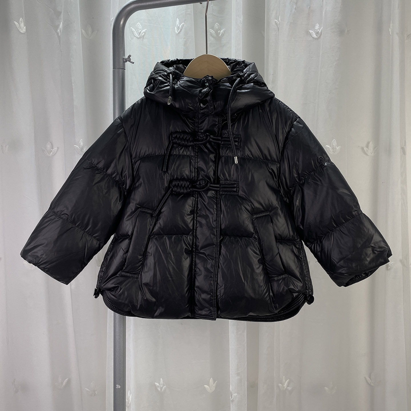 诺高端撤柜童装中大童女童新中式羽绒服儿童冬季鸭绒保暖外套