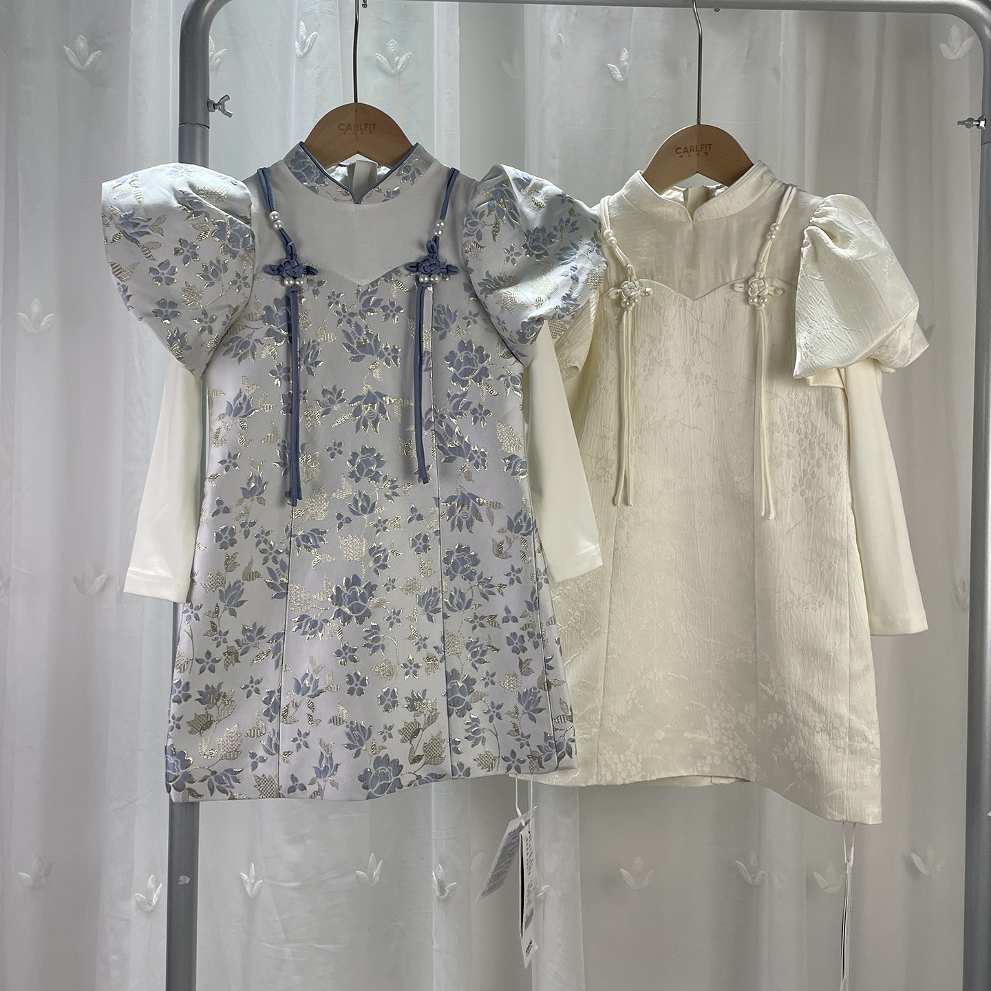 宝W折扣童装中大女新式连