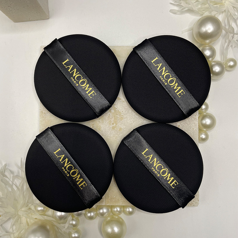 兰蔻黑色粉扑进口材质气垫干湿两用lancome柔软化妆棉BBCC霜替换