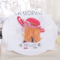 Цветная печатная столовая бумажная бумага