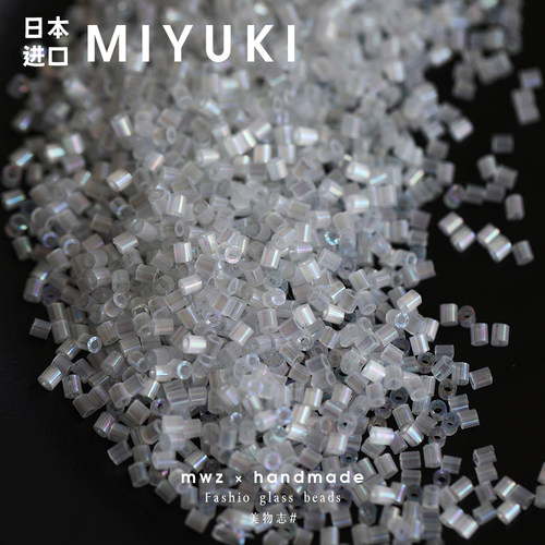 日本御幸丝质幻彩白米珠1.6/2mm