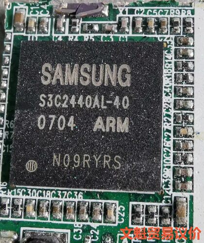 三星S3C2440AL-40 芯片 一色带板有23百个议价
