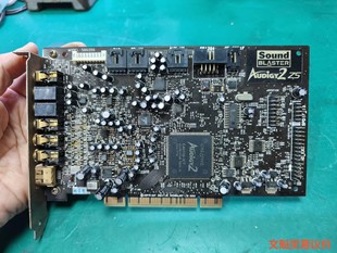 ZS鍍金版 7.1聲道聲卡議價 創新AUDIGY2 SB0350
