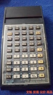 USA原产德州TI-59计算器。议价