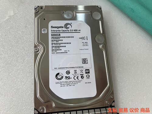 希捷6T硬盘 ST6000NM0034 SAS 6G 720.议价