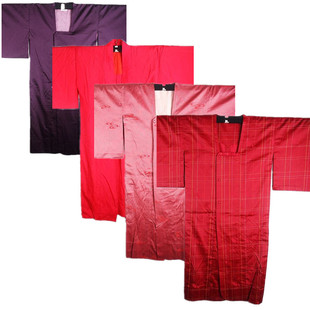 古着vintage传统日本制和服浴衣羽织和风印花舞台宽松外套开衫156