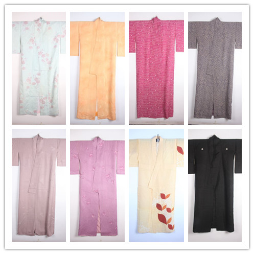 古着日本制羽织印花开衫和服浴衣