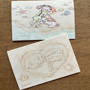 ●JY杂货●国内现货韩国centurybooks peace女孩折叠卡片手帐装饰