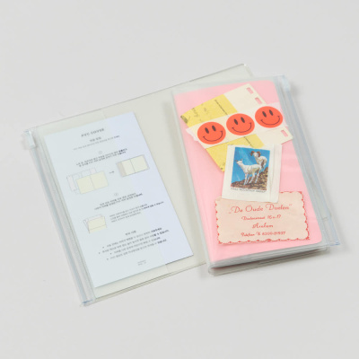 ●JY杂货●国内现货韩国analogue keeper手帐本封皮 文件贴纸收纳