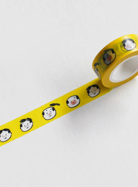 ●JY杂货●国内现货韩国ajassi搞怪大叔胶带 手帐装饰拼贴ins