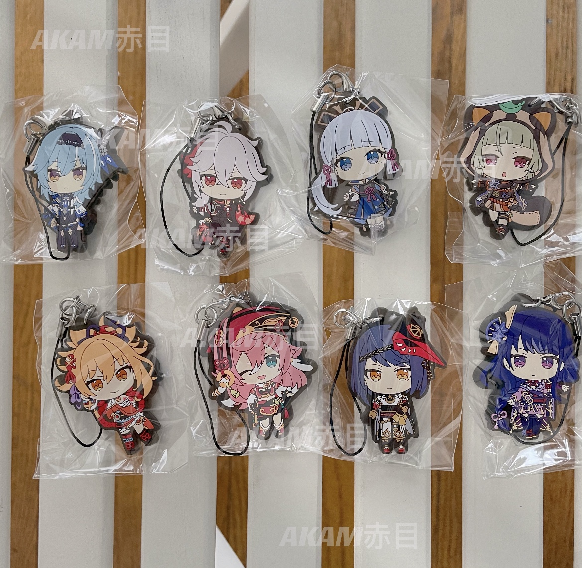 日本正版原神第五稻妻挂件