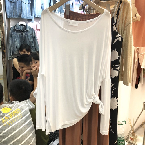 Черный лонгслив, осенний, коллекция 2023, оверсайз, свободный крой, защита от солнца