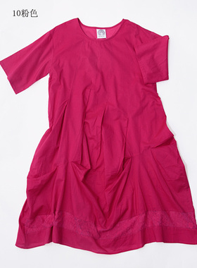 scolar/丝柯乐纯色打底蕾丝长款短袖裙 172613