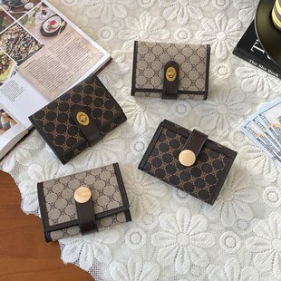 2026潮流新款韩版大容量高级感手拿女款钱包多卡位小众复古风钱包