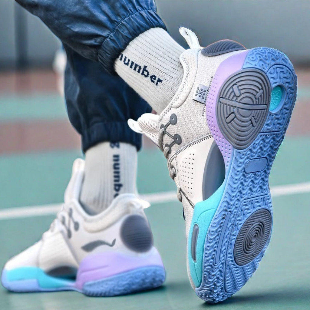 全城9篮球鞋学生减震耐磨运动鞋音速10闪击8男款儿童专业实战球鞋