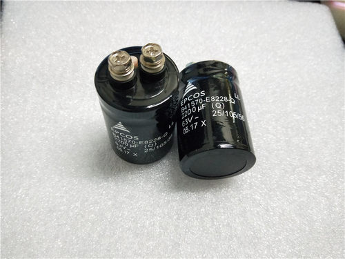 EPCOS电解电容 63V2200UF 电容 B41570-E8228-Q 螺丝脚电容