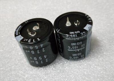 进口原装尼康  450v270uf GQ系列 35*35 长寿命 现货