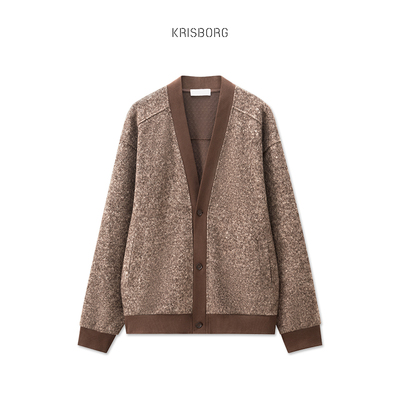 春秋季针织开衫外套男2025年