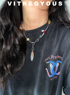 other混合材质通用原创设计项链