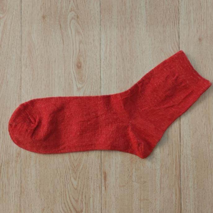 纯亚麻红色中筒袜运动透气吸汗除臭抑菌本命年男女同款秋冬中厚袜,女士内衣/男士内衣/家居服,中筒袜,淘宝优惠券,粉丝福利购,淘宝优惠卷