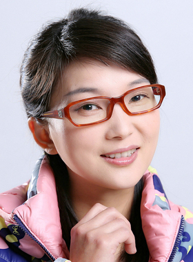 美容的小框宽腿眼镜挡眼角纹挡眼袋眼镜架男女可配近视防蓝光老花