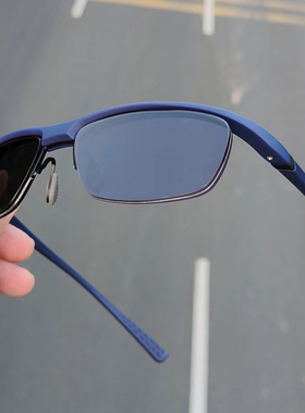 近视超轻11克专业半框运动眼镜架男女变色防蓝光眼镜架配度数眼镜