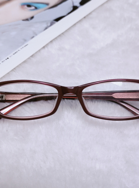 47小框板材全框小脸120宽高度数眼镜框防蓝光方形宽腿女眼镜架